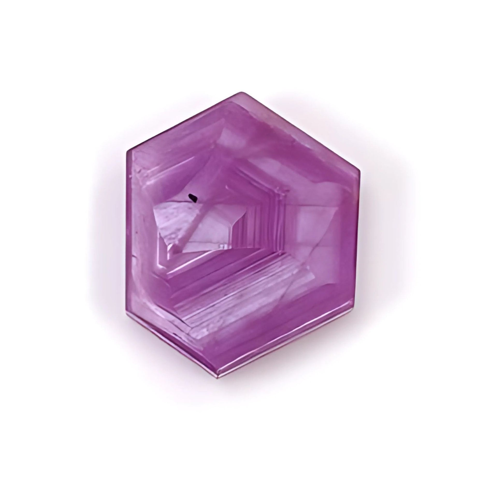 rosemary ruby hexagon shape flat slices