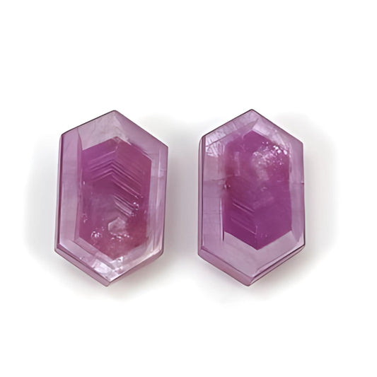 rosemary ruby hexagon shape flat slices