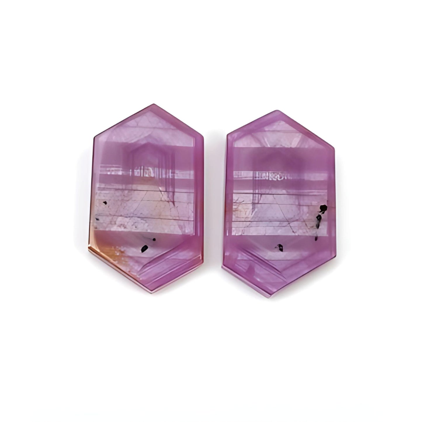 rosemary ruby hexagon shape flat slices