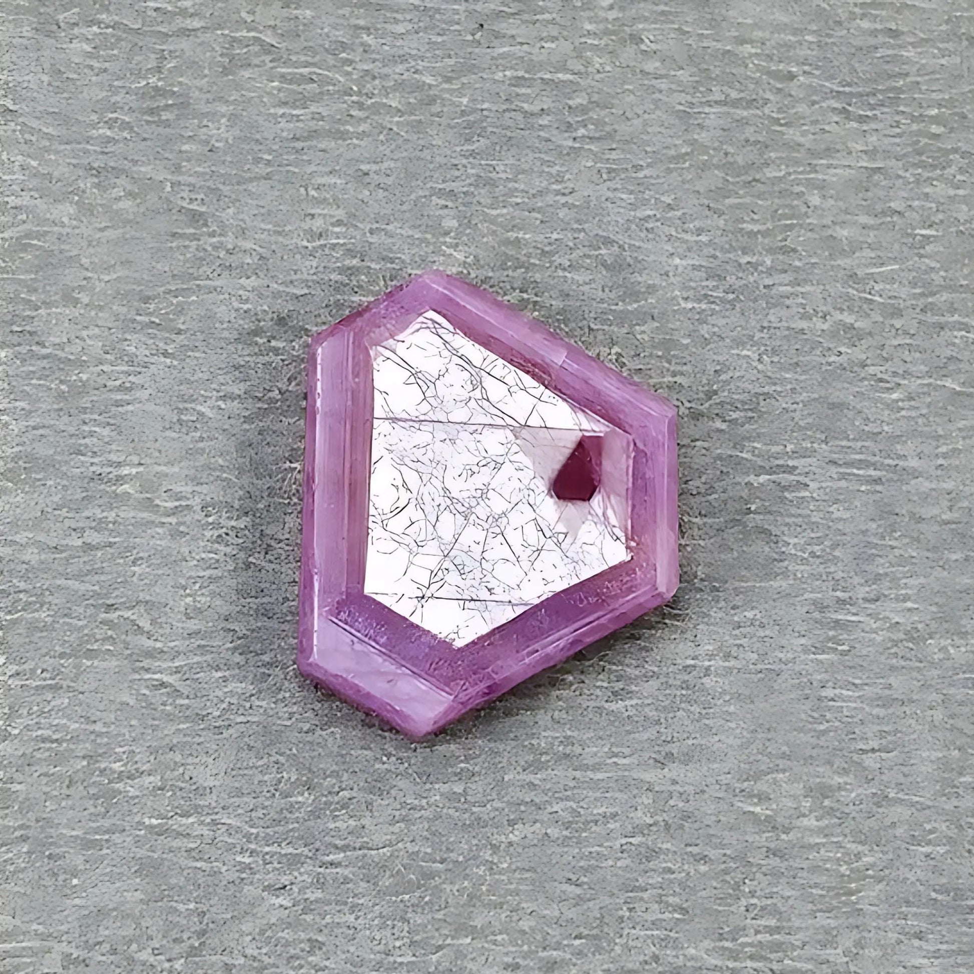 tranches de graisse hexagonales pour recordkeeper au romarin et au rubis