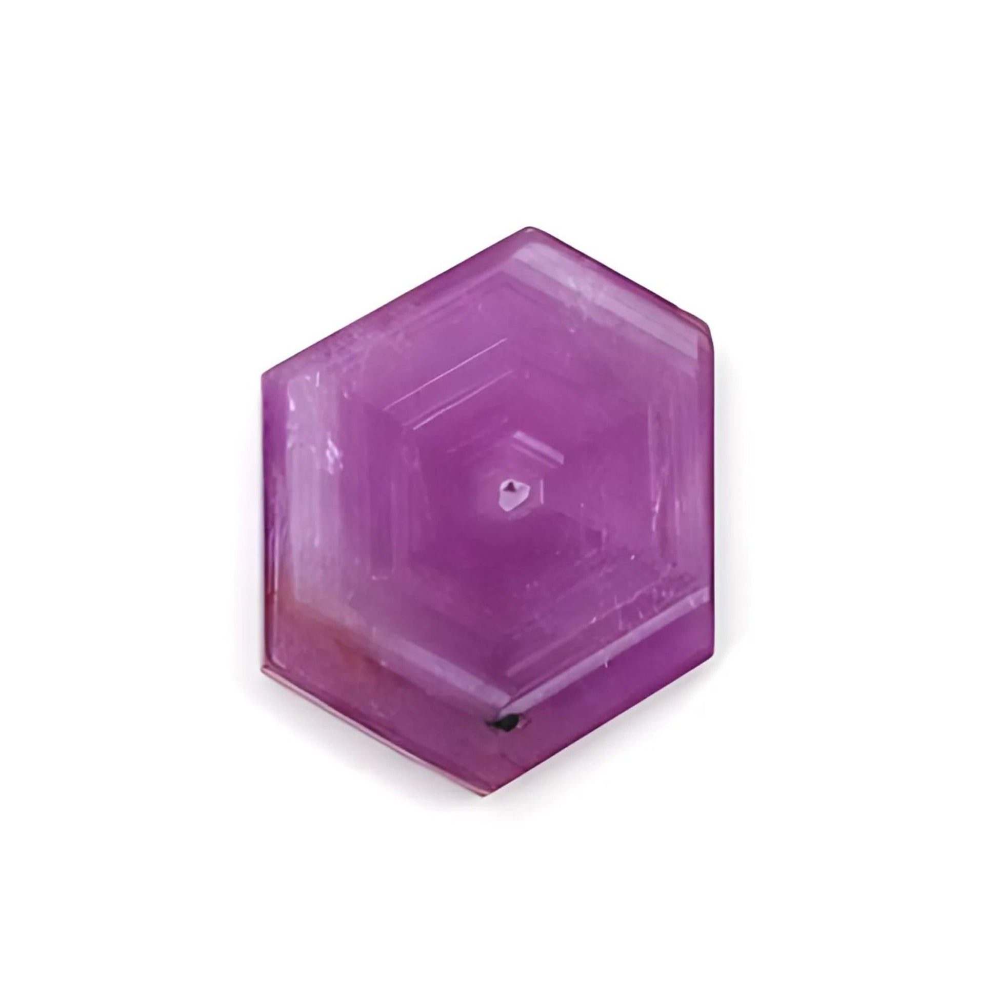rosemary ruby hexagon shape flat slices