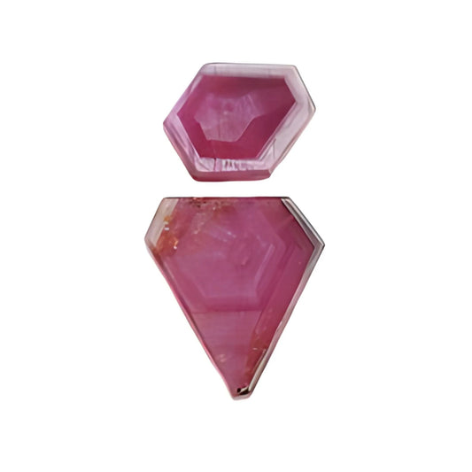 rosemary ruby hexagon shape flat slices