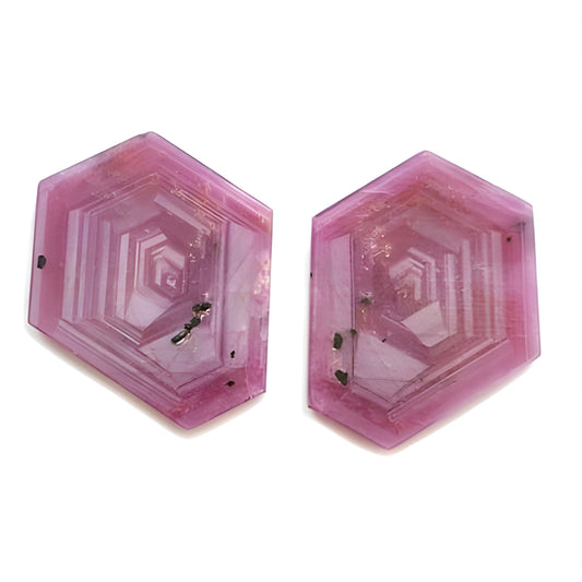 rosemary ruby hexagon shape flat slices
