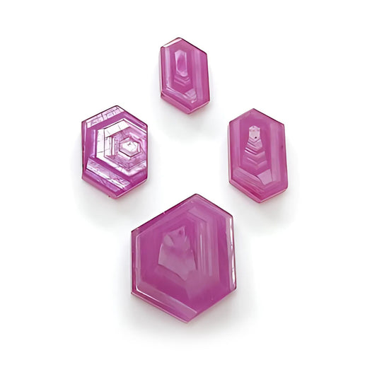 ruby hexagon fat slices