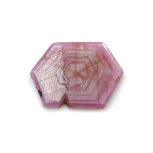 rosemary ruby hexagon flat slices