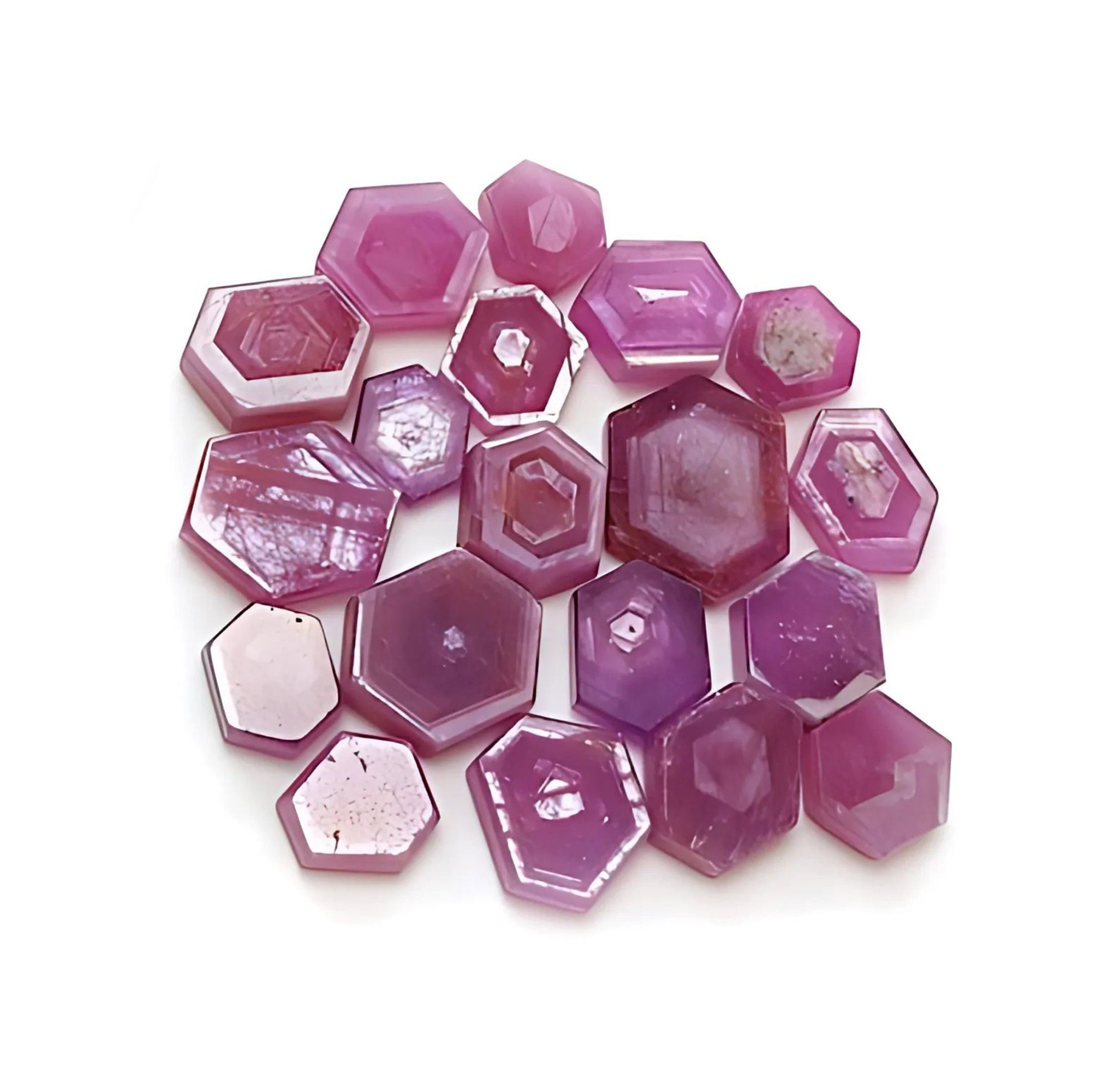 rosemary ruby hexagon fat slices