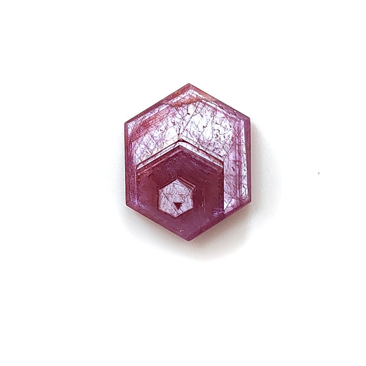 rosemary ruby hexagon shape flat slices