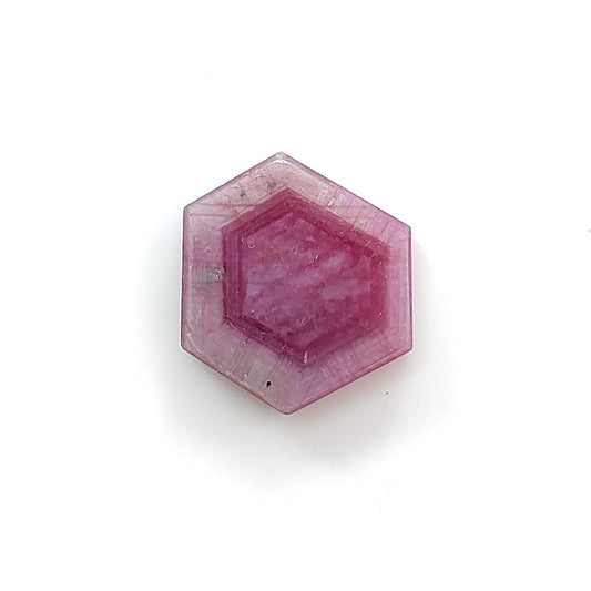 rosemary ruby hexagon flat slices