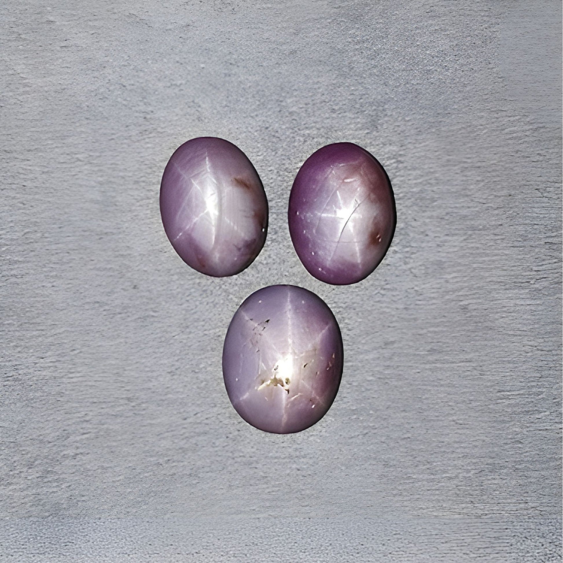 star sapphire oval shape cabochon