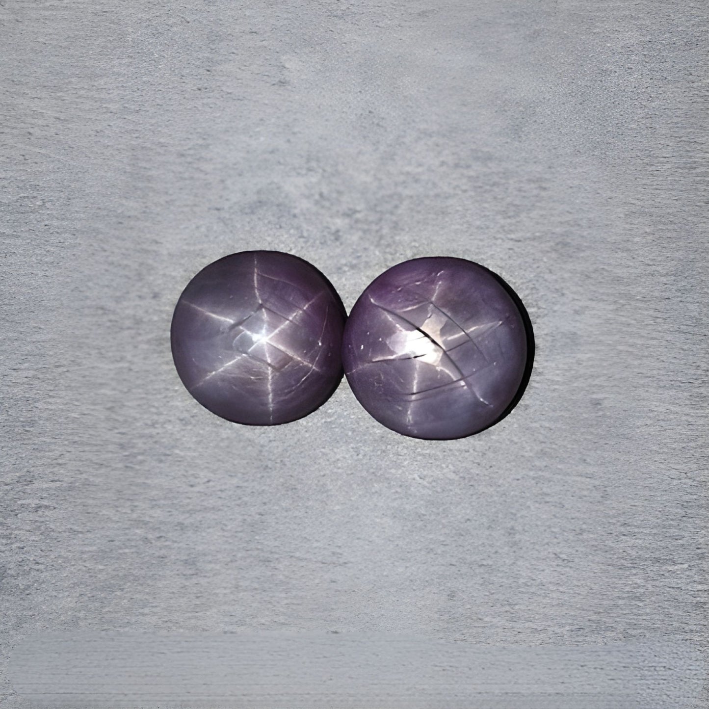 star sapphire round shape cabochon