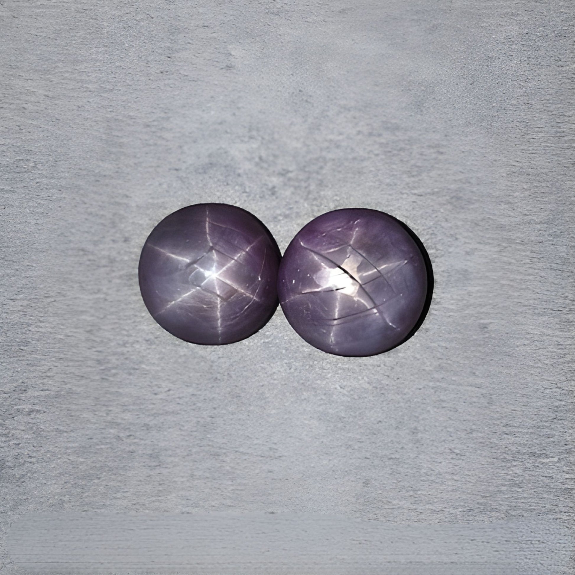 star sapphire round shape cabochon
