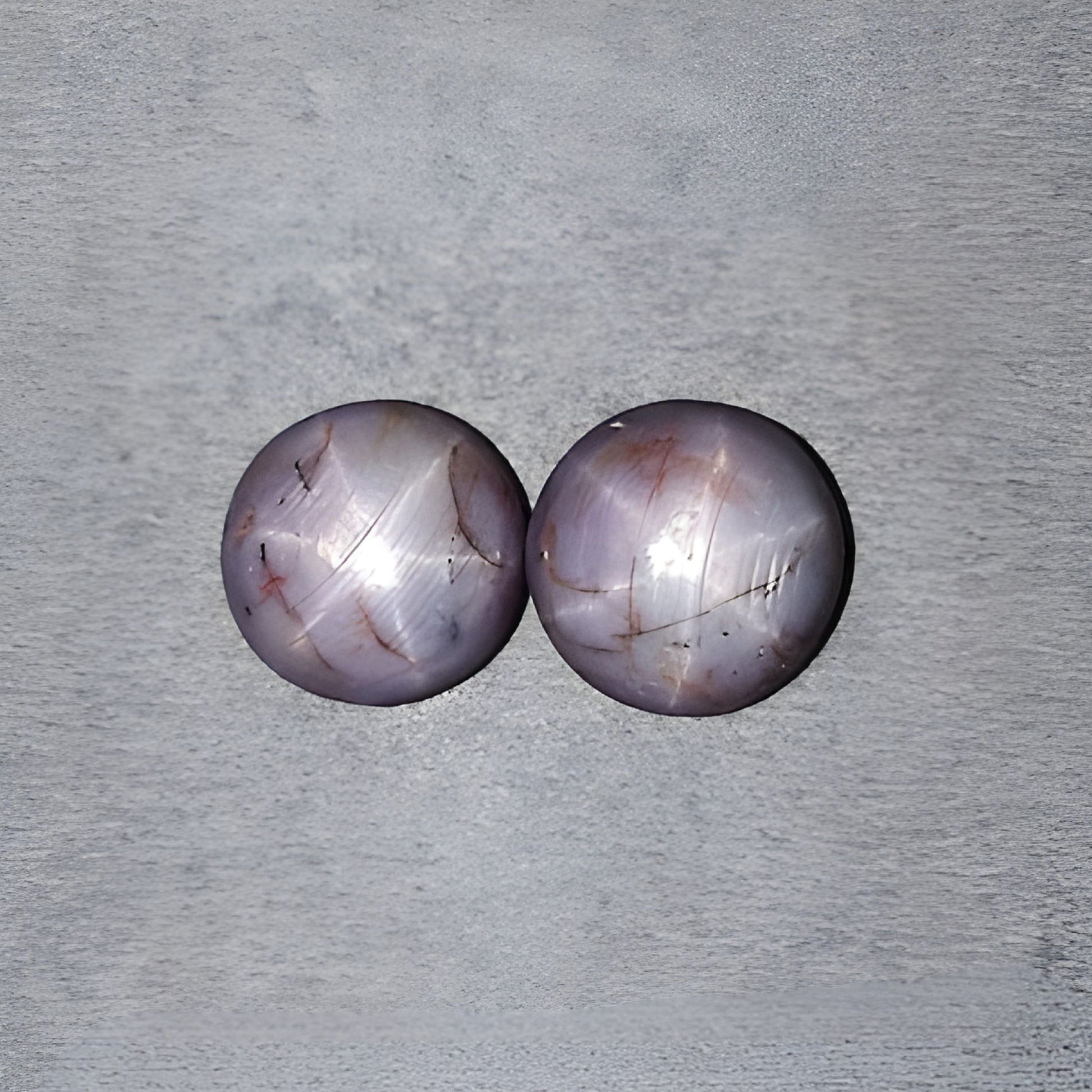 star sapphire round shape cabochon