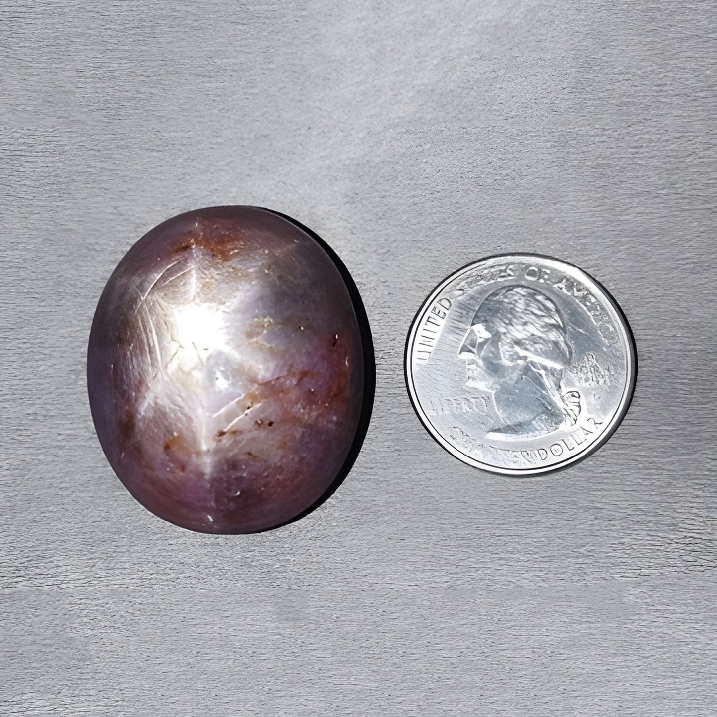 zaffiro stellato naturale non trattato