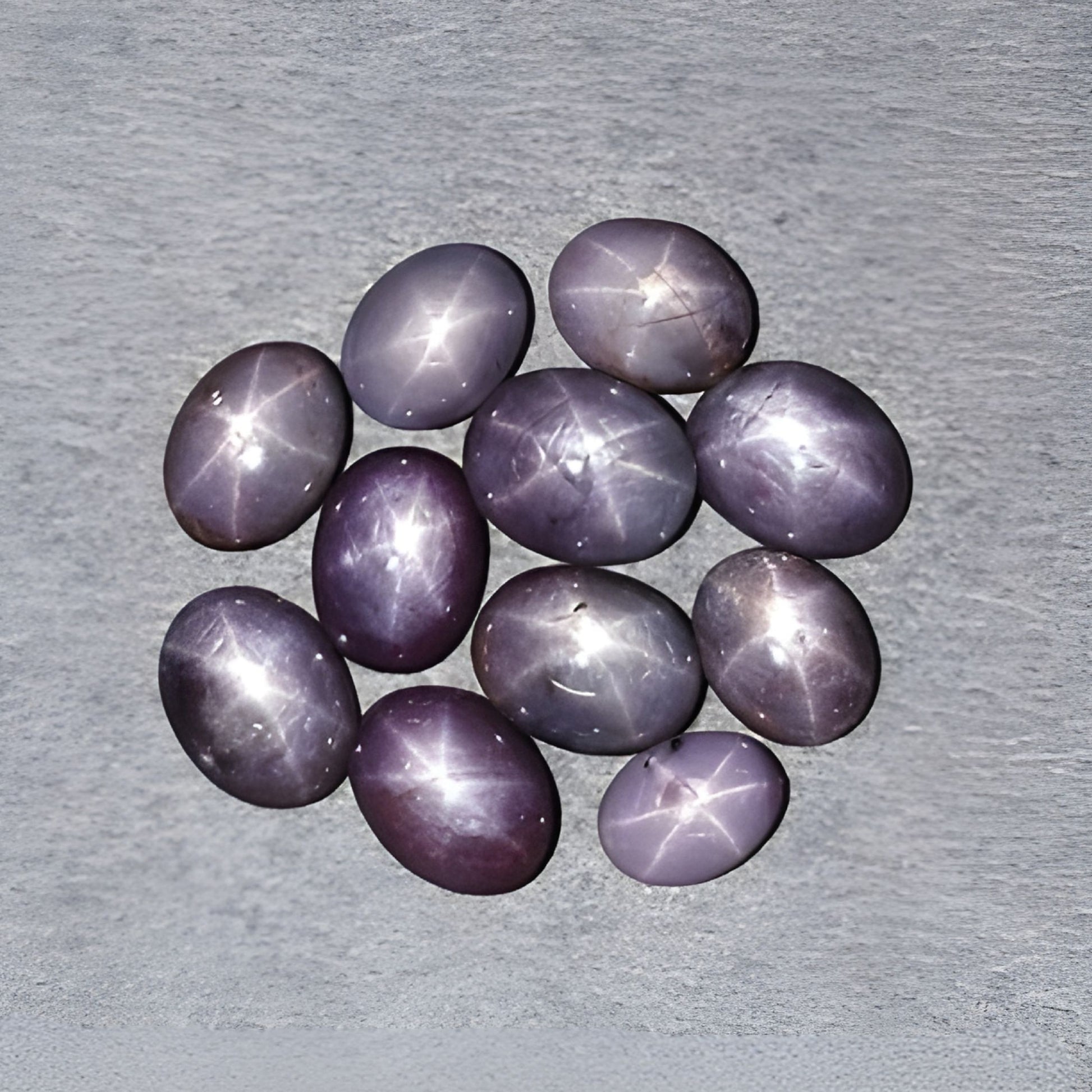 star sapphire oval shape cabochon