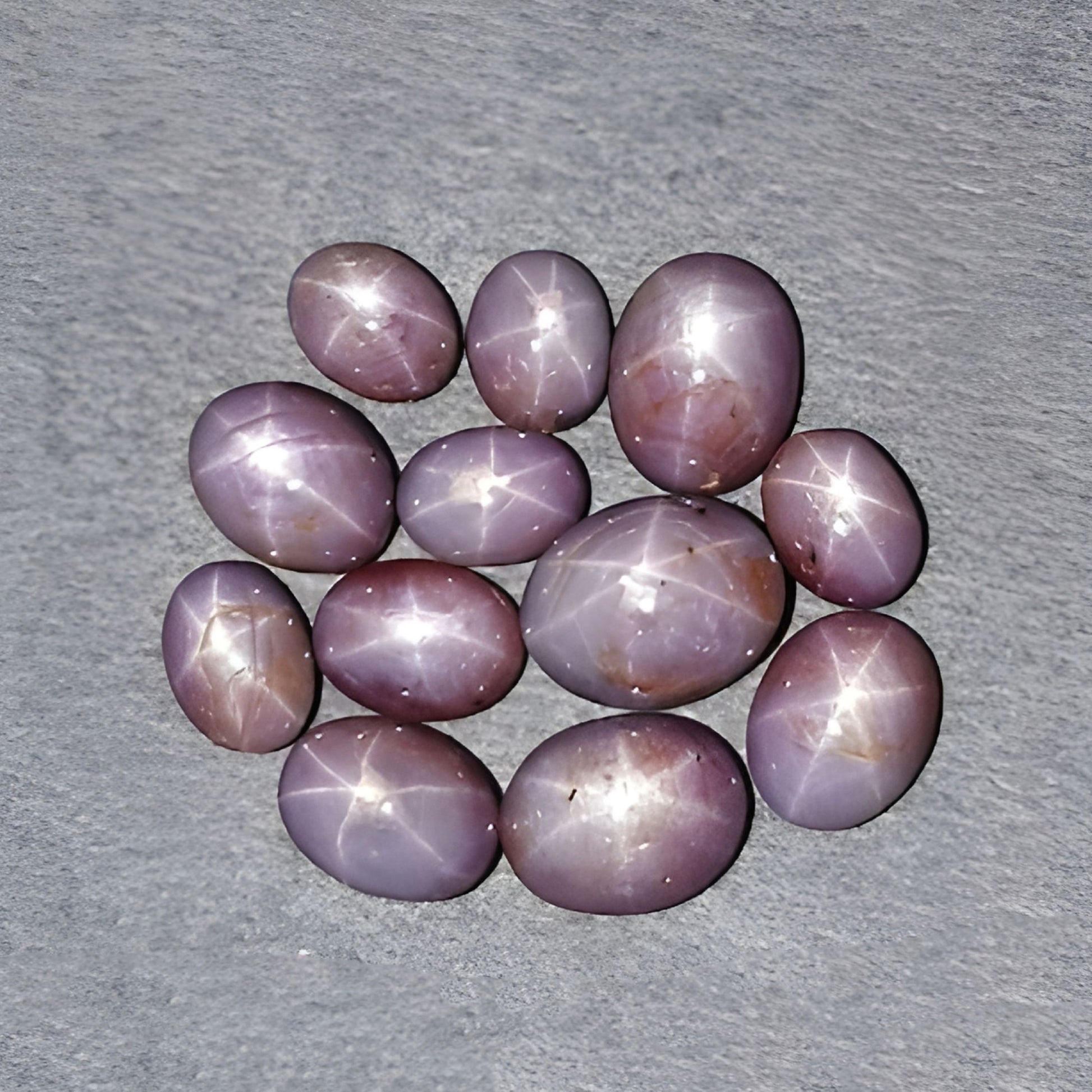 star sapphire oval shape cabochon