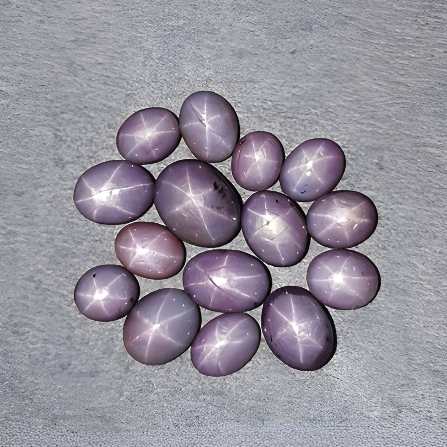 star sapphire oval shape cabochon