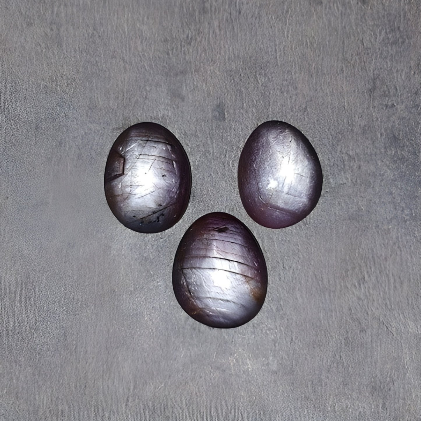 star sapphire egg shape cabochon