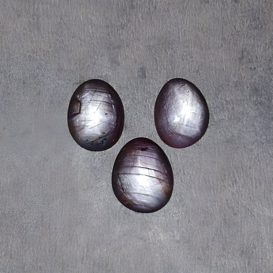 star sapphire egg shape cabochon