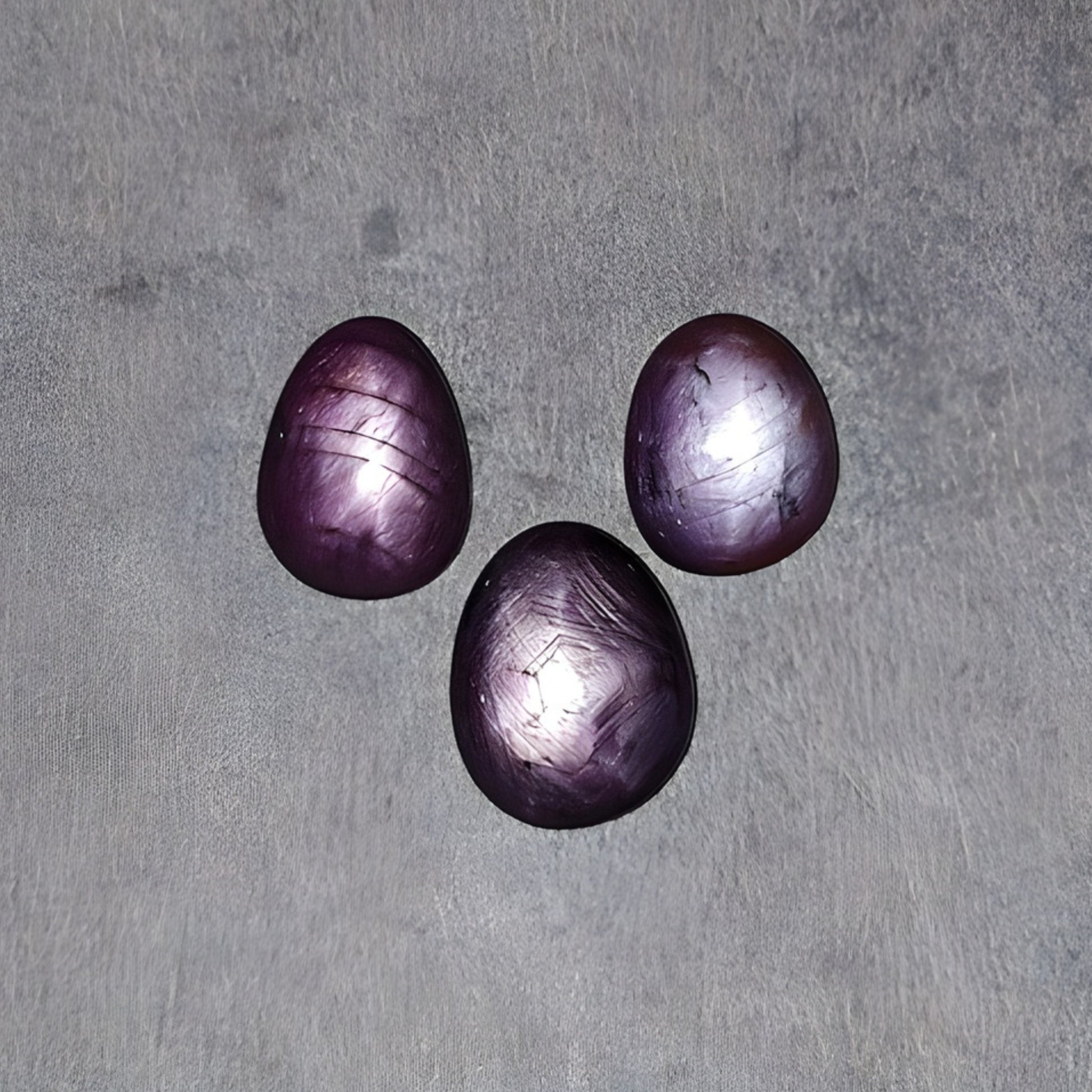 star sapphire egg shape cabochon