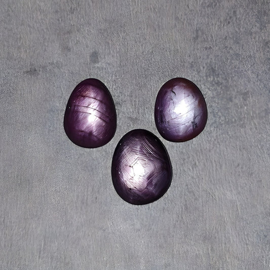 star sapphire egg shape cabochon