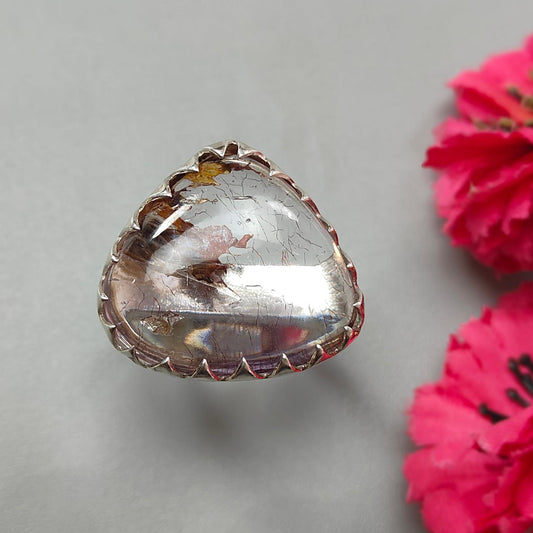 Amethyst Silver Ring