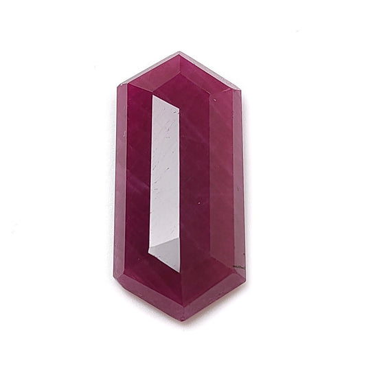 Ruby Hexagon Cut