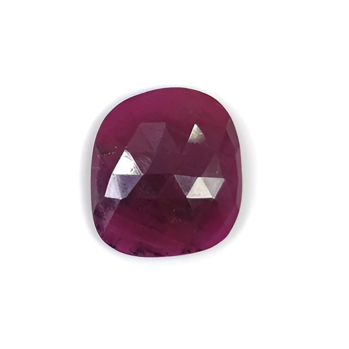 red ruby fancy rose cut slices