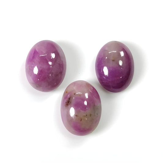 ruby oval shape cabochon