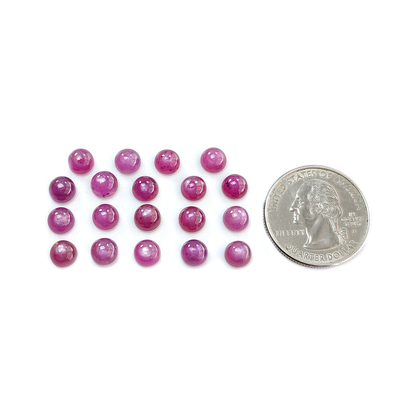 Rosa Saphir Cabochon