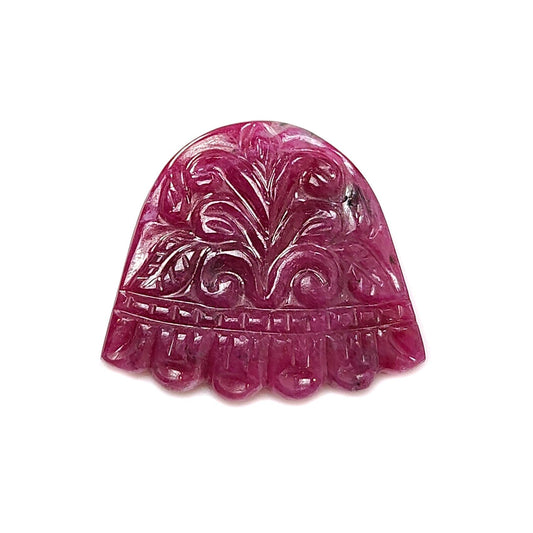 Ruby Fancy Carving