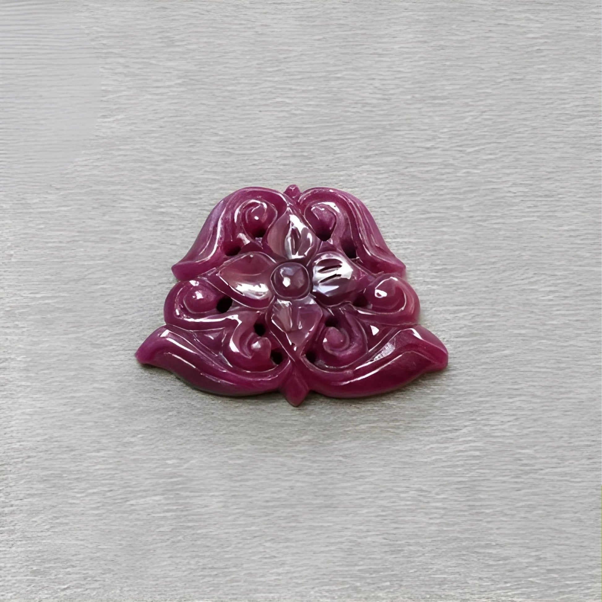 红宝石花式雕刻