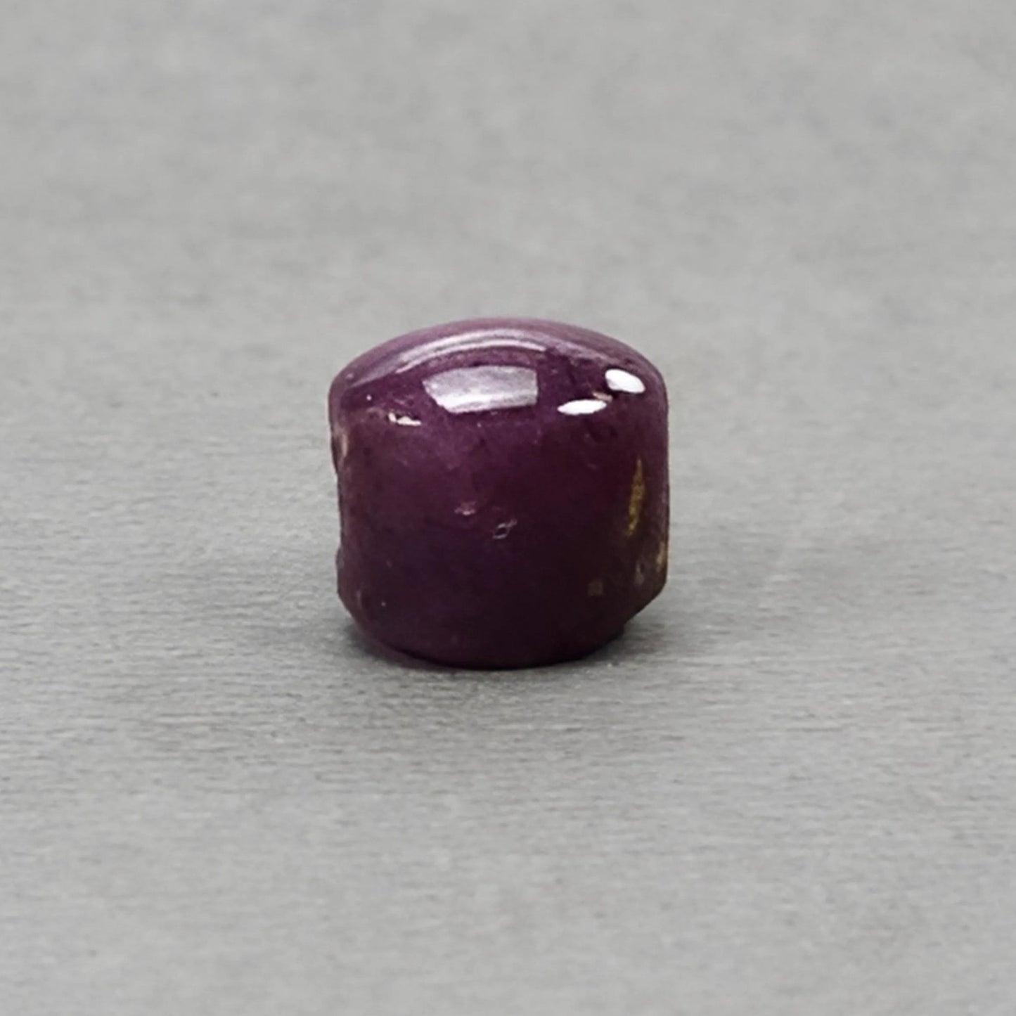11.15cts Natural Untreated Star Ruby Gemstone Oval Shape Cabochon 10.5*8.5mm