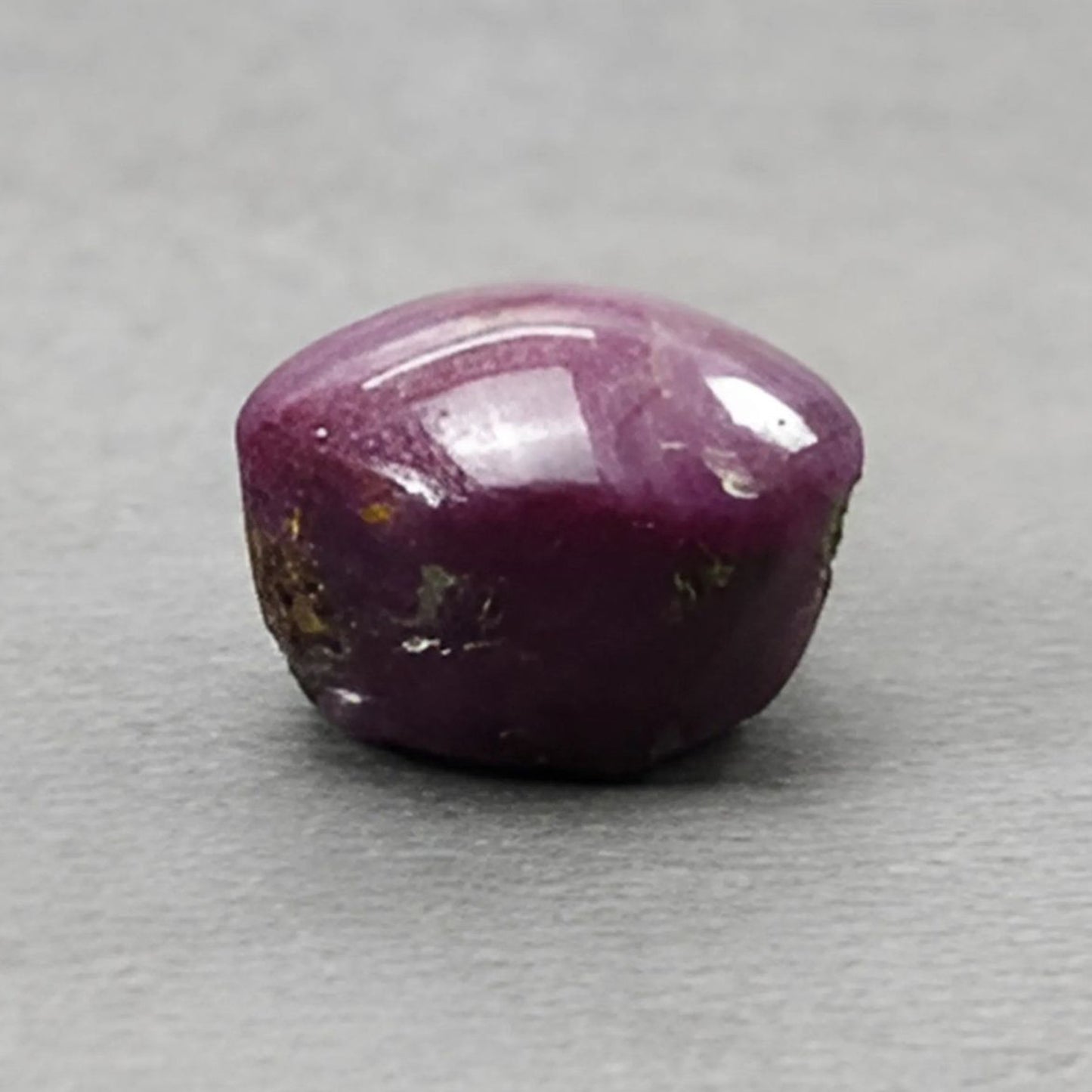 21.40cts Natural Untreated Star Ruby Gemstone Hexagon Shape Cabochon 15*13mm