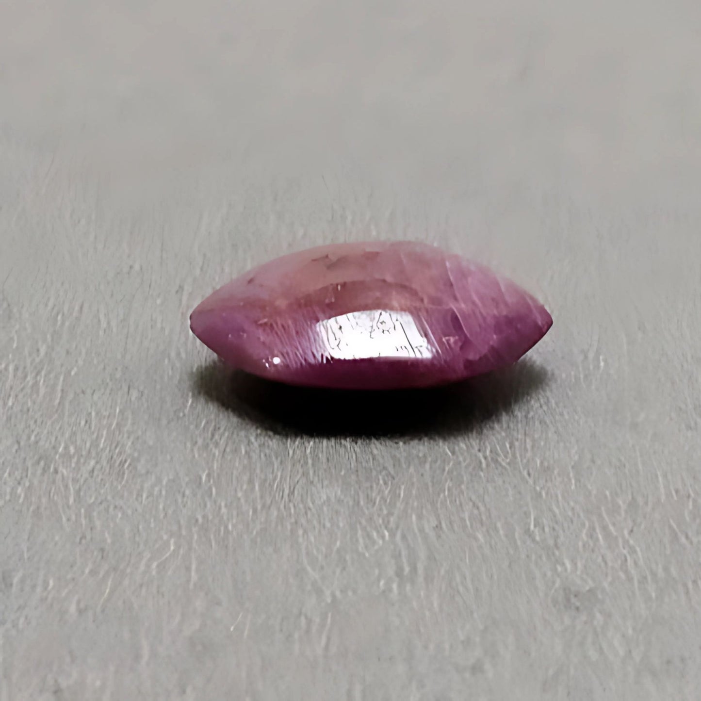 18.10cts Natural Untreated Star Ruby Gemstone Hexagon Shape Cabochon 19*16mm