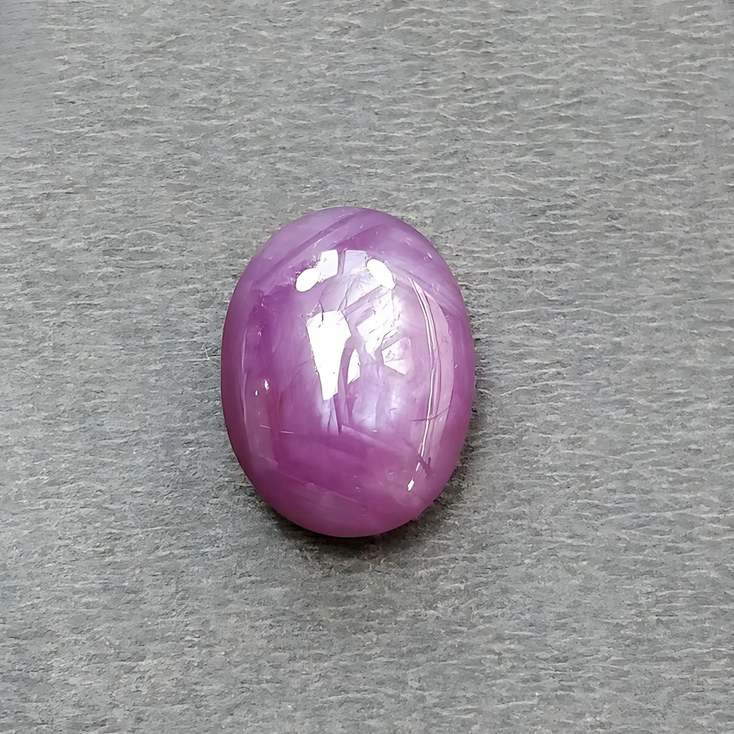 18.70cts Natural Untreated Star Ruby Gemstone Oval Shape Cabochon 17.5*13.5mm