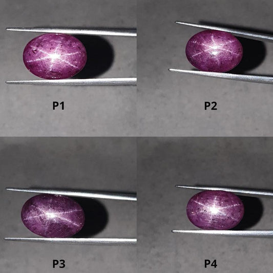 Star Ruby Gemstone Cabochon