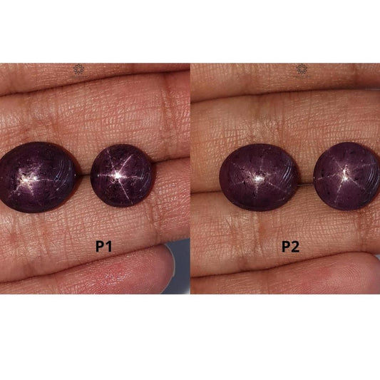Star Ruby Gemstone Cabochon