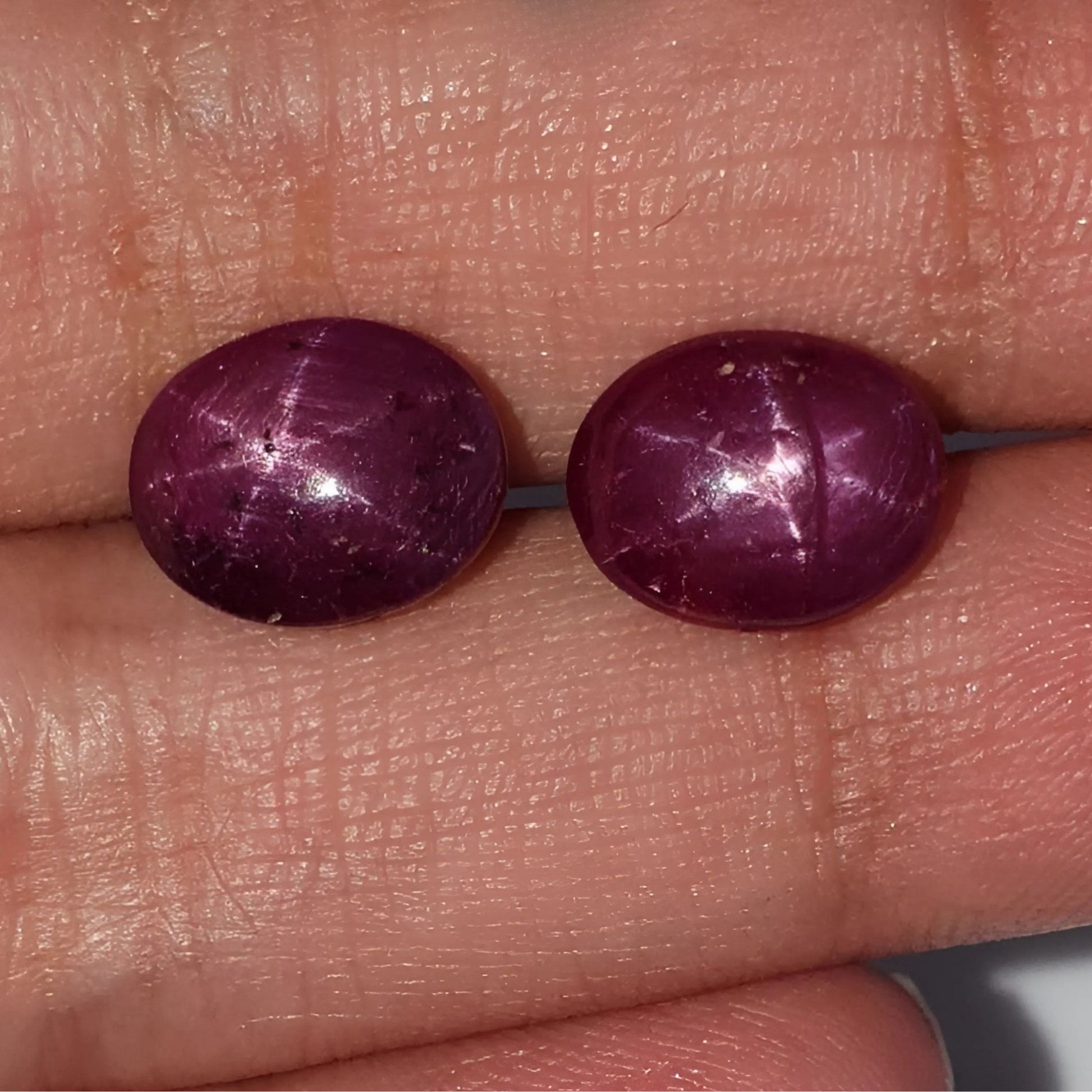 Star Ruby Oval Cabochon