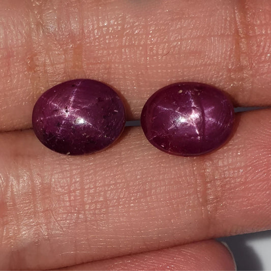 Star Ruby Oval Cabochon