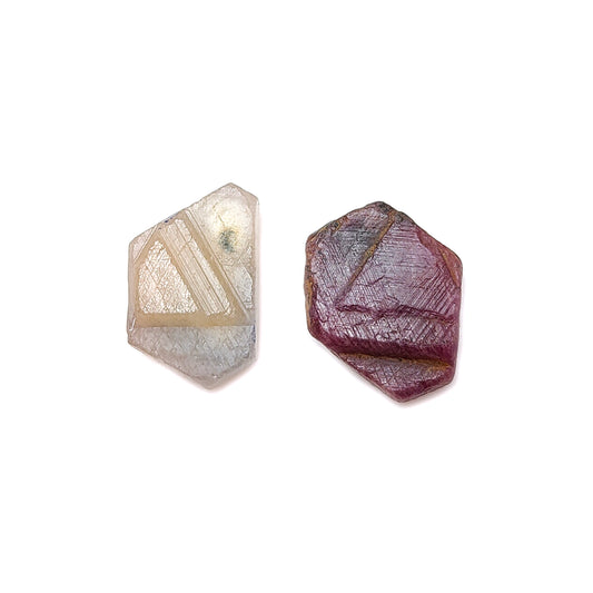 ruby, yellow sapphire record keeper Crystal triangle