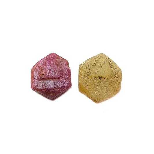 ruby, yellow sapphire record keeper crystal