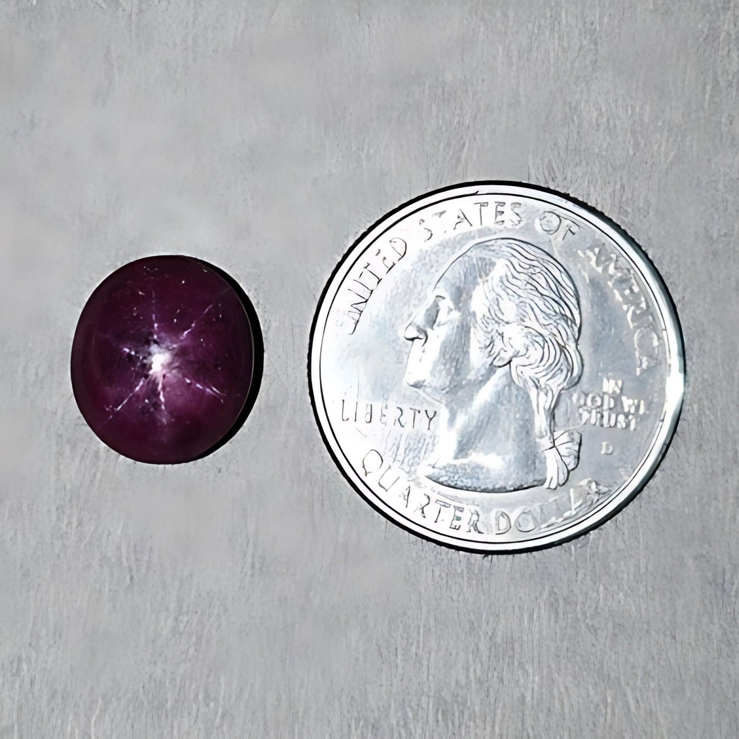 14.50cts Natural Untreated Star Ruby Gemstone Oval Shape Cabochon 13.5*11.5mm