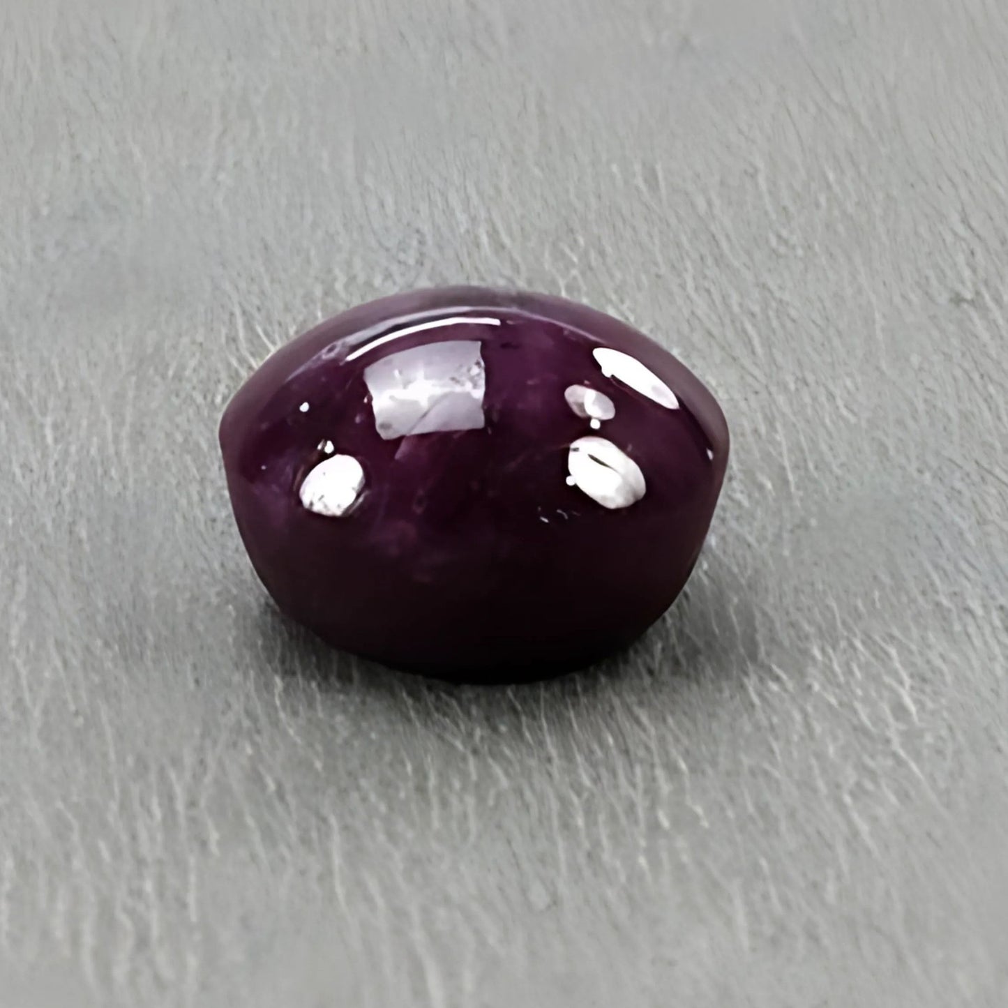 14.50cts Natural Untreated Star Ruby Gemstone Oval Shape Cabochon 13.5*11.5mm