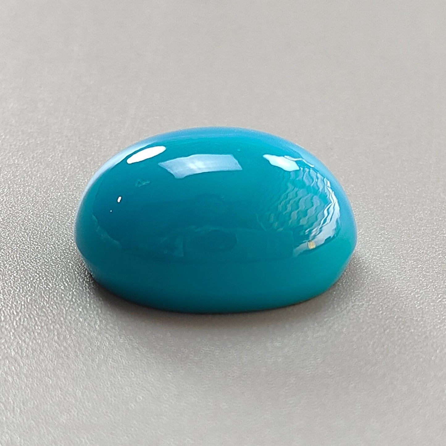 Blue Turquoise Gemstone Cabochon: Natural Untreated Sleeping Beauty Turquoise Oval Shape 1pc for Jewelry December Birthstone