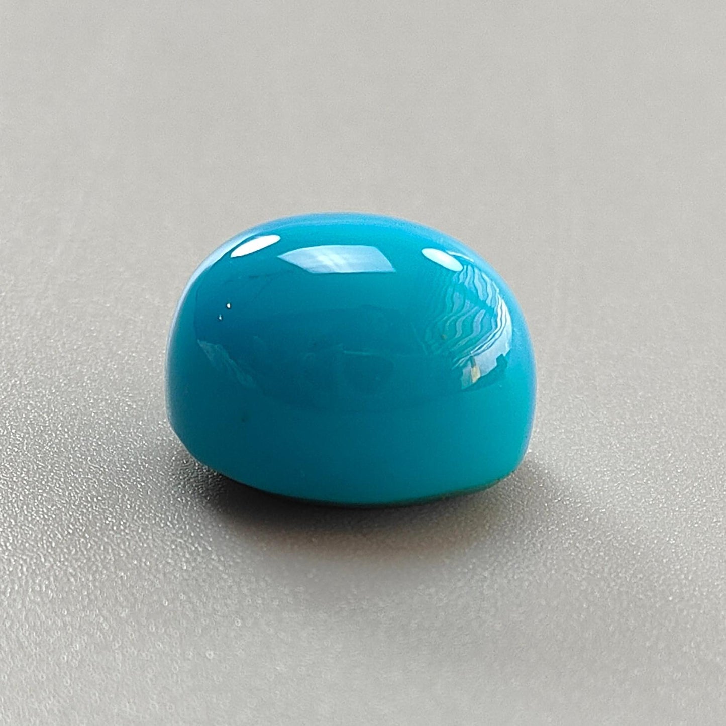 Blue Turquoise Gemstone Cabochon: Natural Untreated Sleeping Beauty Turquoise Oval Shape 1pc for Jewelry December Birthstone
