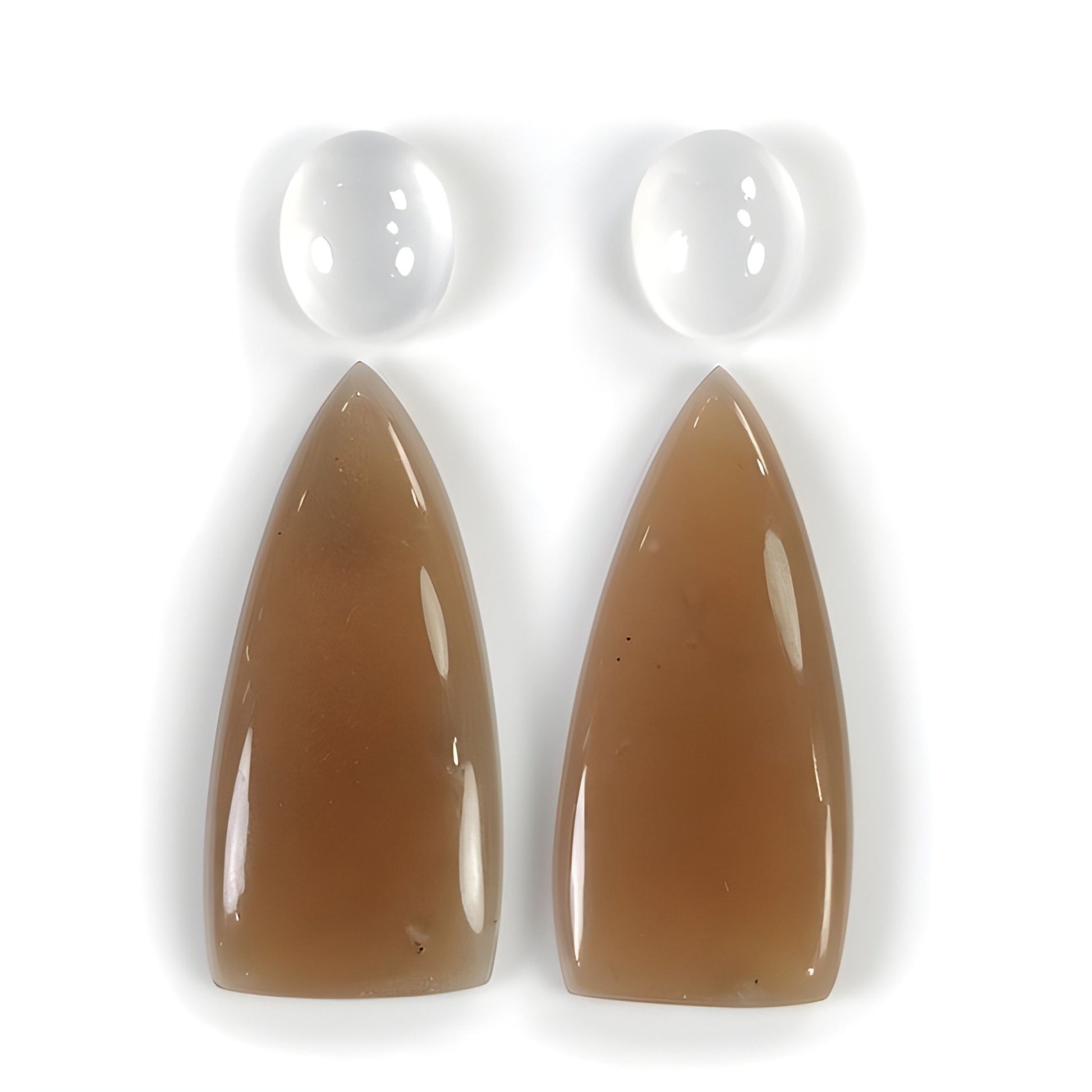 moonstone fancy & oval shape cabochon