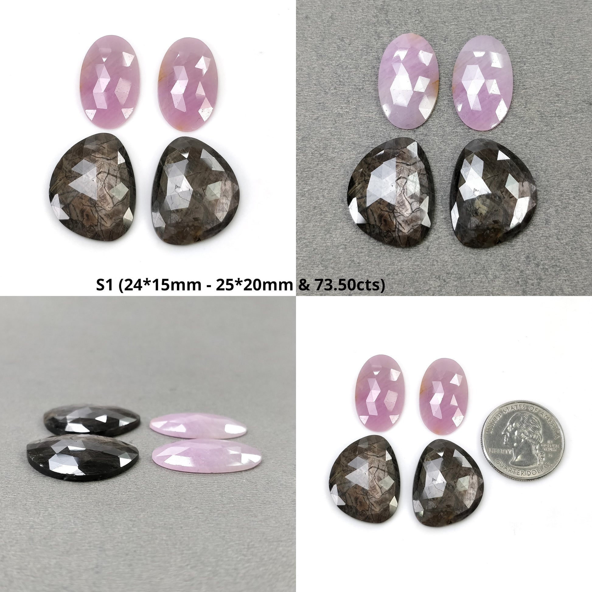 Rose Cut Sapphire
