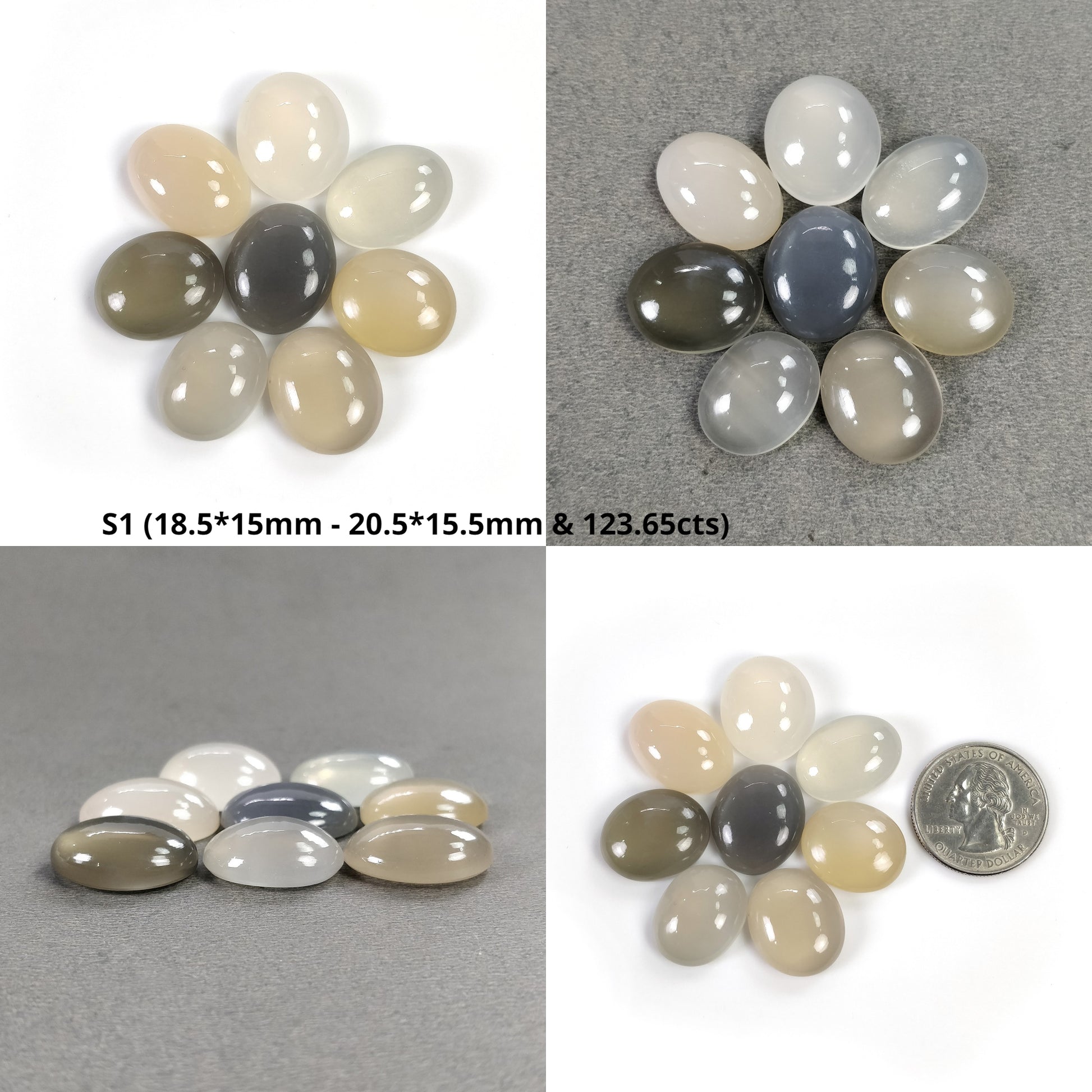 Multi Color Moonstone