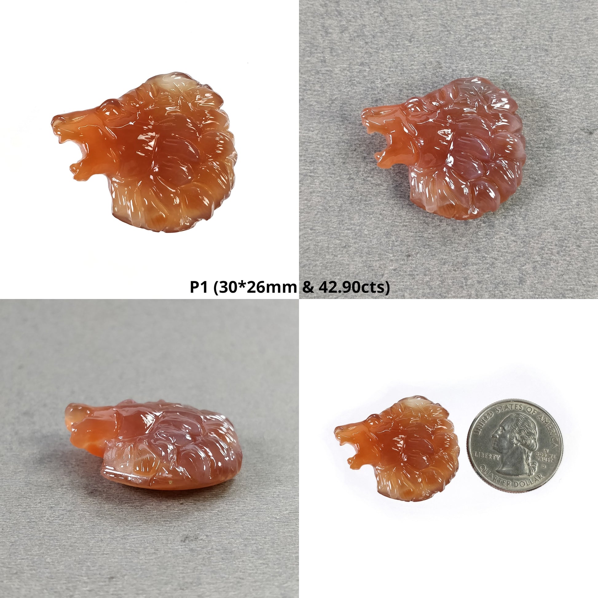 Hand Carved Agate