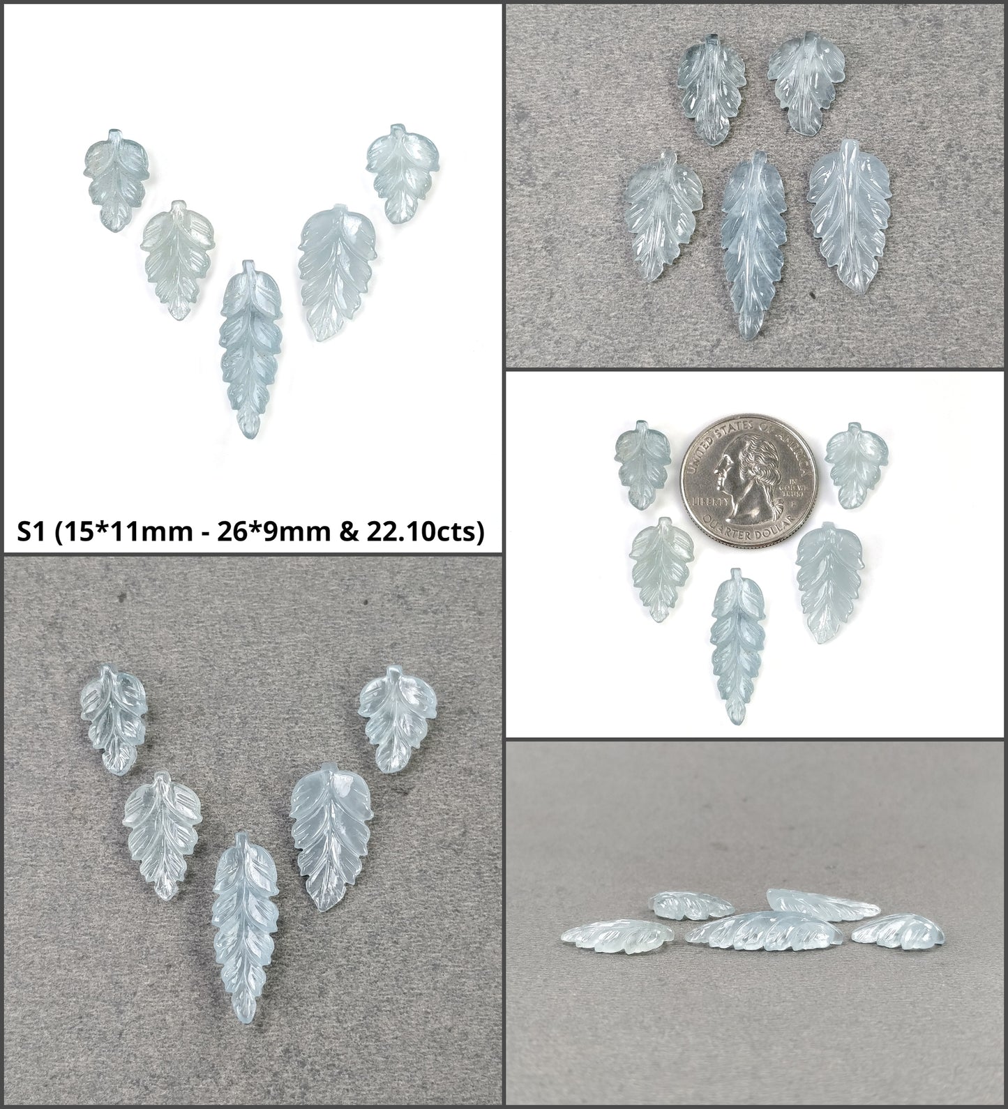 Hand Carved Leaves